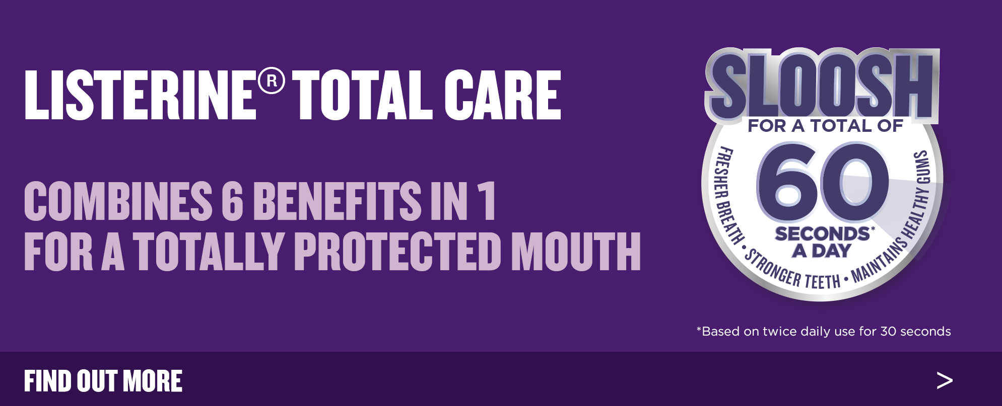 Benefits of Total Care Mouthwash - LISTERINE®